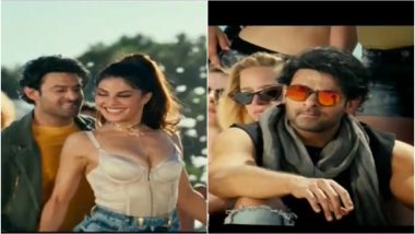 Saaho: Here's the First Glimpse of Jacqueline Fernandez's Bad Boy Song from Prabhas and Shraddha Kapoor Starrer Launched at the Pre-Release Event