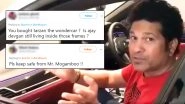 Sachin Tendulkar Demonstrate Driverless Car Parking With &lsquo;Mr India&rsquo;; Fans Come Up With Funny Memes and Jokes on the Cricket God