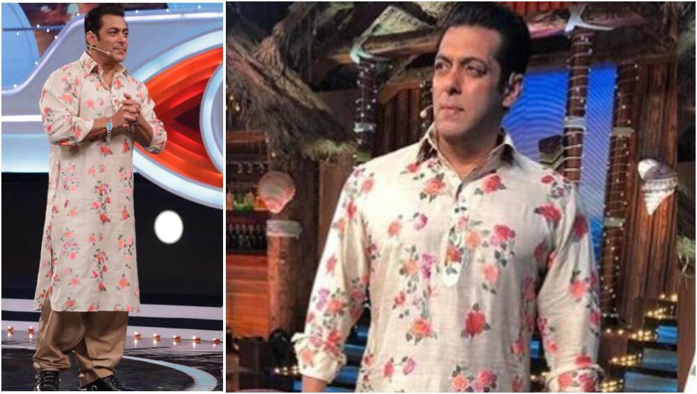 Eid al Adha 2019 Salman Khan s Classic Plain Pathanis to Floral