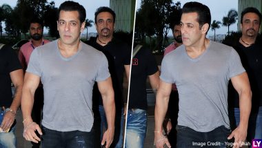 Salman Khan Is Off To Jaipur For Next Dabangg 3 Schedule (View Pics)