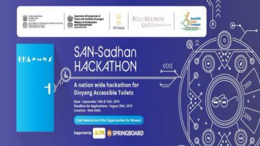 Centre Launches San-Sadhan Hackathon Under Swachh Bharat Mission for Divyang Accessible Toilets