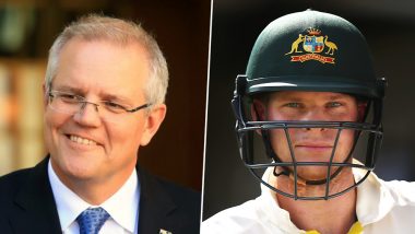 Australian PM Scott Morrison Condemns Booing of Steve Smith in AUS vs ENG Ashes 2019 Second Test