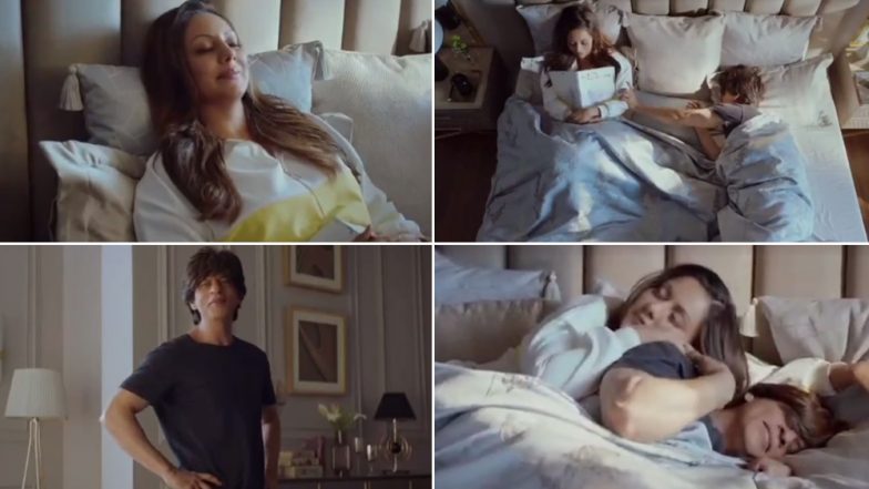 Shah Rukh Khan and Gauri Khan's Banter Over 'Who Will Open the Door' is Too Cute! (Watch Video)