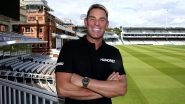 Shane Warne Made Coach of Lord&rsquo;s Based Team for Inaugural Edition of &lsquo;The Hundred&rsquo; Cricket Tournament