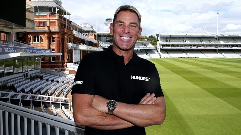 Shane Warne Made Coach of Lord’s Based Team for Inaugural Edition of ‘The Hundred’ Cricket Tournament