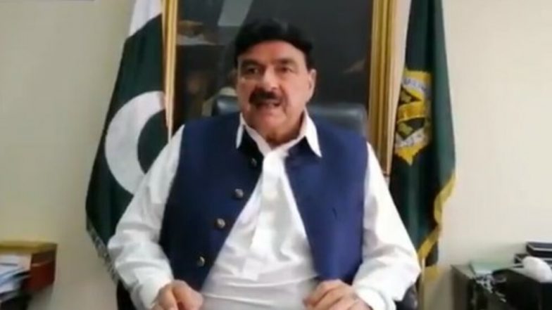 Pakistan Railway Minister Sheikh Rashid Ahmed Says 'All 138 Trains Will Stop for One Minute From 12:00 to 12:30 For Kashmir’, Gets Schooled in Maths by Netizens on Twitter; Watch Video