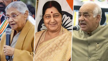 Sushma Swaraj, Sheila Dikshit, Madan Lal Khurana: Delhi Loses Three Former CMs in Less Than a Year