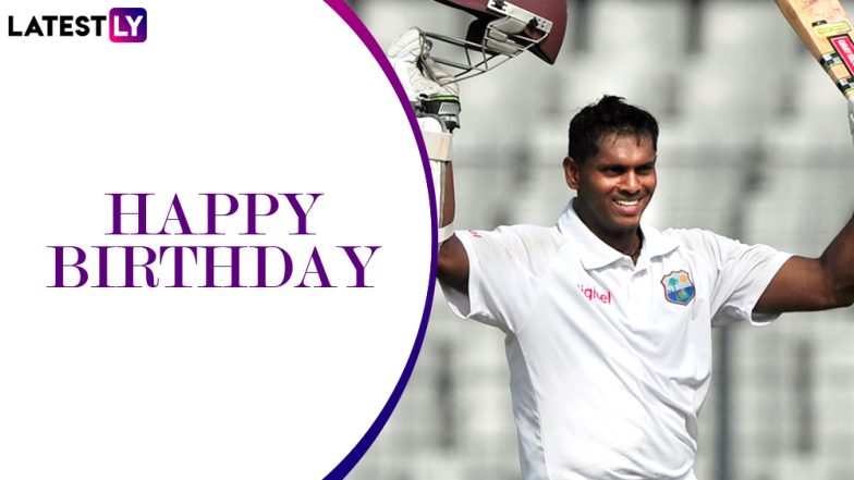 Shivnarine Chanderpaul Birthday Special: Celebrating West Indies Legend's Legacy As Unorthodox-Batter Turns 52