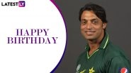 Happy Birthday Shoaib Akhtar! A Look At the 5 Greatest Spells By the &lsquo;Rawalpindi Express&rsquo;