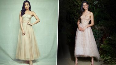 Fashion Face-Off: Shraddha Kapoor or Ananya Panday - Who Nailed this Reem Acra Corset Dress Better? Vote Now