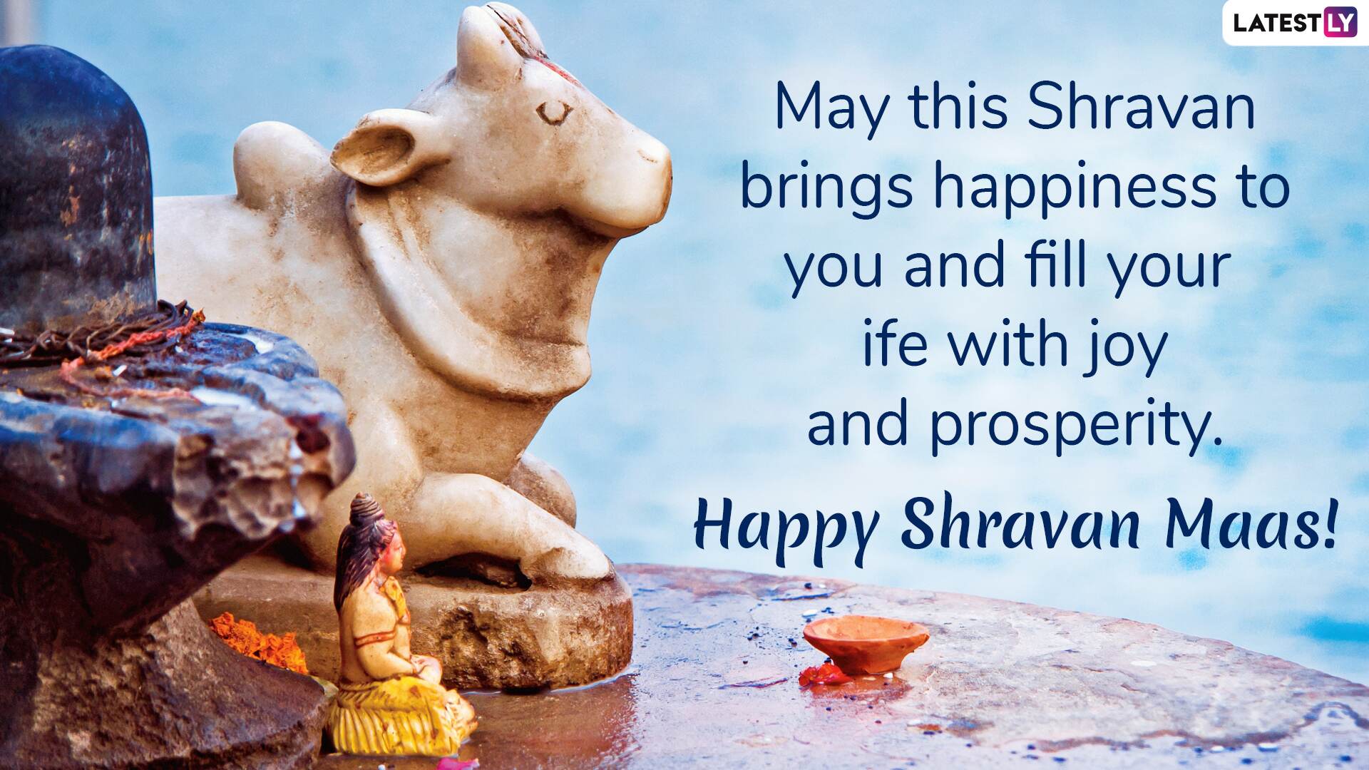 Happy Shravan 2019 Wishes WhatsApp Stickers, Lord Shiva Photos, GIF