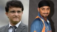 Harbhajan Singh Responds to Sourav Ganguly&rsquo;s Comments on Ashes 2019, Indian Spinner Says Only Four Strong Teams Left in World Cricket