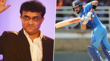 Sourav Ganguly Hails Virat Kohli After His Match-Winning Hundred in Second ODI Against West Indies, Says ‘What a Player’ (See Tweet)