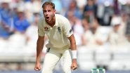 Stuart Broad Unlikely to Make it to England Playing XI for 1st Test Against West Indies Due to Tactical Reasons: Reports