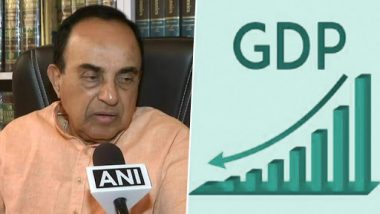 Subramanian Swamy Hits Out at Narendra Modi Govt as GDP Numbers Plunge, Says 'Get Ready to Say Good-Bye to $5-Trillion Economy'