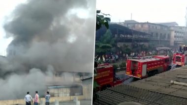 Surat: Fire Erupts at Mayur Silk Mills, 18 Fire Tenders Rush to Spot