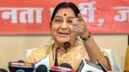 Sushma Swaraj Dies at 67: Karnataka CM BS Yediyurappa, Ex-CM HD Kumaraswamy Condole Death of BJP Veteran
