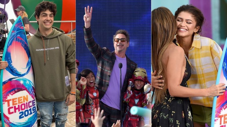 Teen Choice Awards Full Winners List: Robert Downey Jr, Zendaya, Noah Centineo, BTS, Marvel Movies Take Home A Majority of The Trophies!