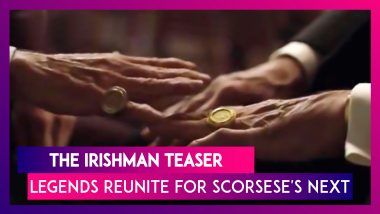 The Irishman Teaser: Al Pacino and Robert De Niro Reunite For Martin Scorsese's Intriguing Crime Drama