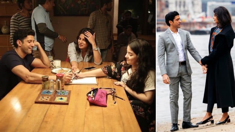 Priyanka Chopra's BTS Pics With Farhan Akhtar and Zaira Wasim from The Sky Is Pink Sets Are Sweet! Priyanka Chopra's BTS Pics With Farhan Akhtar and Zaira Wasim from The Sky Is Pink Sets Are Sweet!