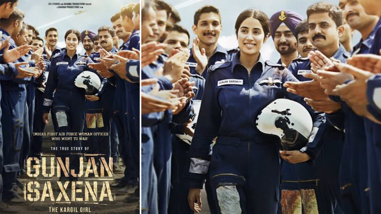 Gunjan Saxena: The Kargil Girl– Janhvi Kapoor Dons the Indian Air Force Uniform on The New Poster (See Pic)