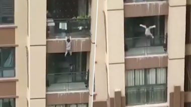 Miraculous Video: Three-Year-Old Survives Fall From Six-Storey Building Balcony in China