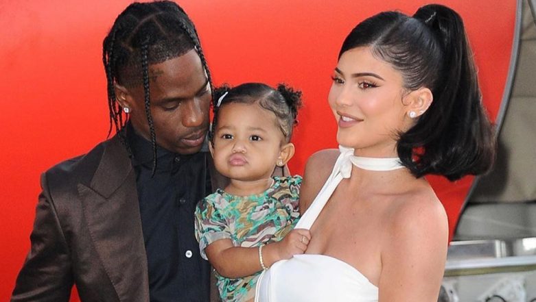 Kylie Jenner, Travis Scott Take Family Photo with Stormi