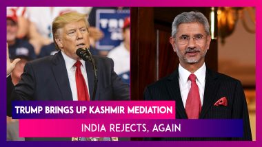 Donald Trump Brings Up Kashmir ‘Mediation’ Again, India Says We Will Talk Directly With Pakistan