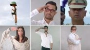 Tu Desh Mera Song Teaser Video: Amitabh Bachchan, Shah Rukh Khan, Aishwarya Rai Amongst Other Bollywood Stars Feature in Patriotic Track Dedicated to Pulwama Attack Martyrs
