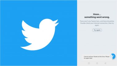 Twitter Down Yet Again, Users Unable to Retrieve Tweets; Services Restored to Normal