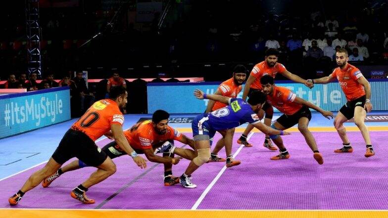 PKL 7 Results: Raider Vikas Kandola Guides Haryana Steelers to 30-27 Win Over U Mumba in Pro Kabaddi League 2019 Encounter PKL 7 Results: Raider Vikas Kandola Guides Haryana Steelers to 30-27 Win Over U Mumba in Pro Kabaddi League 2019 Encounter
