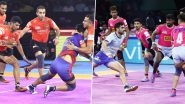 U Mumba Vs Jaipur Pink Panthers PKL 2019 Match Free Live Streaming and Telecast Details: Watch MUM vs JAI, VIVO Pro Kabaddi League Season 7 Clash Online on Hotstar and Star Sports