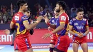PKL 2019: UP Yoddha Defeat Bengaluru Bulls by 35&ndash;33 in a Nail-Biter