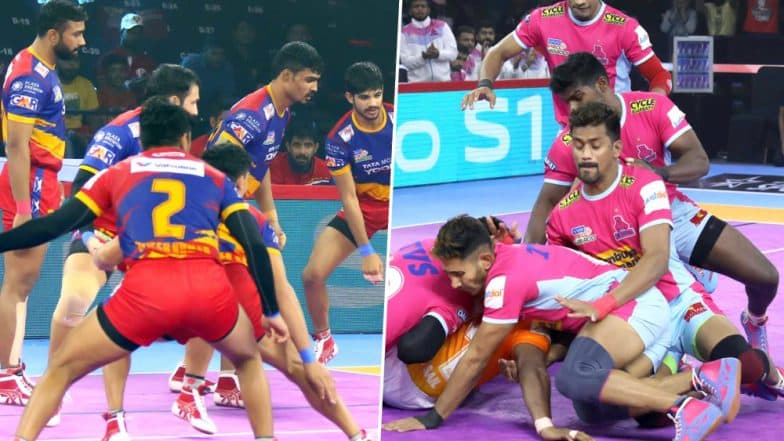UP Yoddha vs Jaipur Pink Panthers PKL 2019 Match Free Live Streaming and Telecast Details: Watch UP vs JAI, VIVO Pro Kabaddi League Season 7 Clash Online on Hotstar and Star Sports UP Yoddha vs Jaipur Pink Panthers PKL 2019 Match Free Live Streaming and Telecast Details: Watch UP vs JAI, VIVO Pro Kabaddi League Season 7 Clash Online on Hotstar and Star Sports