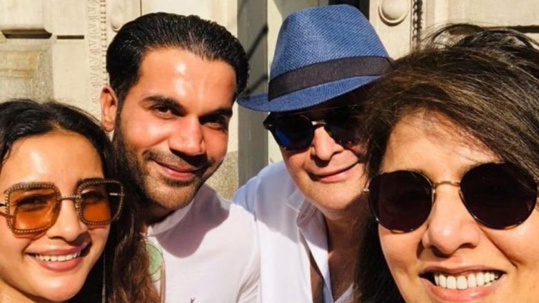 Rishi Kapoor and Neetu Singh ‘Bumped’ Into the Streets of New York With Rajkummar Rao and Patralekhaa - View Pic