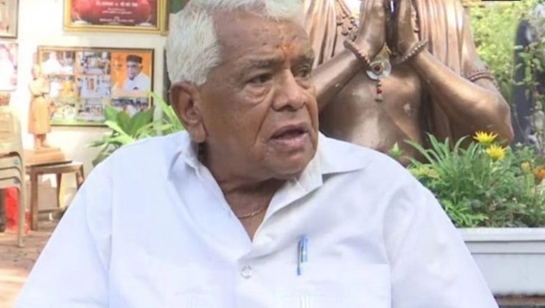 Babulal Gaur Dies, Former Madhya Pradesh CM Passes Away at Narmada Hospital in Bhopal