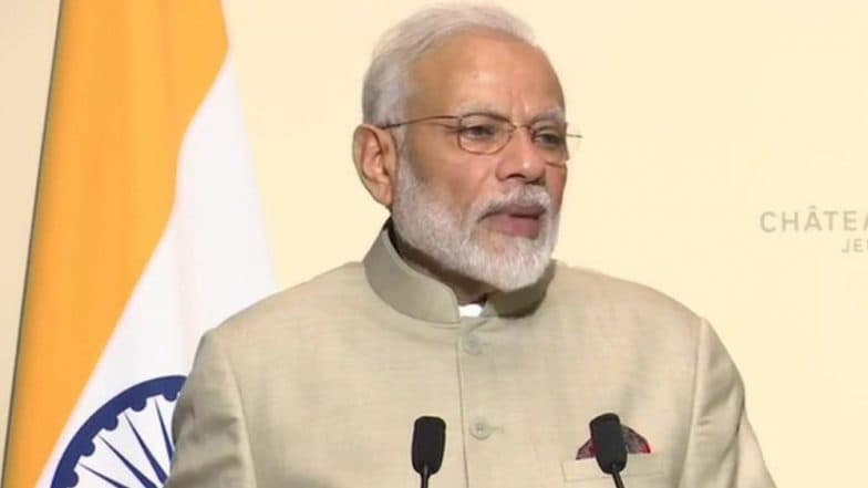 Rafale Fighter Aircraft: Indian Air Force To Get First of 36 Rafale Jet in September, Says PM Narendra Modi in France Rafale Fighter Aircraft: Indian Air Force To Get First of 36 Rafale Jet in September, Says PM Narendra Modi in France