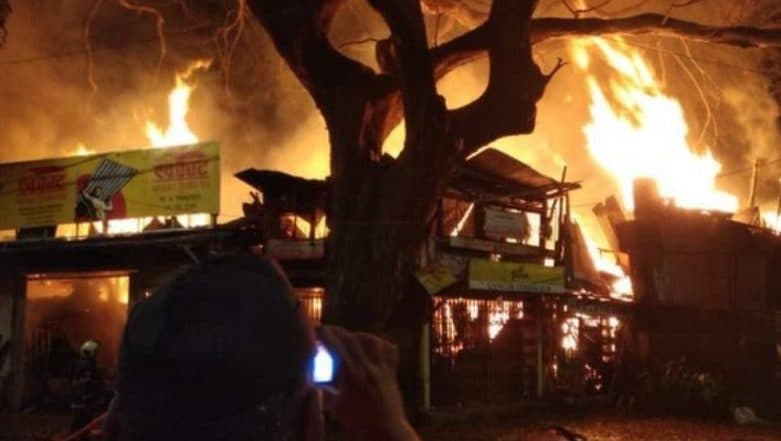 Mumbai: Fire Breaks Out in Byculla Timberyard, 8 Fire Engines at Spot