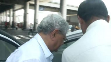 Sitaram Yechury Leaves For Srinagar After Supreme Court Gave Him Permission to Meet Yousuf Tarigami in Jammu And Kashmir
