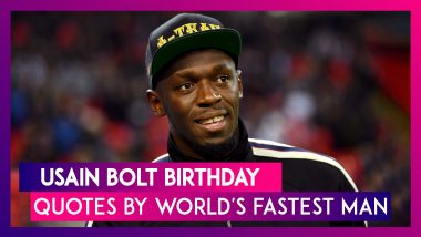Usain Bolt Birthday: Powerful Quotes by World's Fastest Man To Inspire The Winner In You