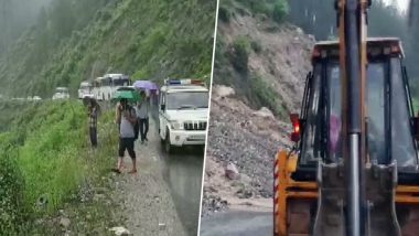 Uttarakhand Rains: Several Roads Including the Uttarkashi-Dehradun Highway Closed Down After Flashfloods & Landslides