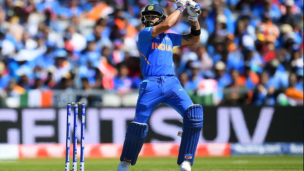 Virat Kohli Mocks Kesrick Williams' Celebration in His Own Unique Style During India vs West Indies 1st T20I 2019 (Watch Video) Virat Kohli Mocks Kesrick Williams' Celebration in His Own Unique Style During India vs West Indies 1st T20I 2019 (Watch Video)