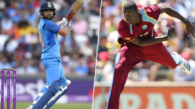 Live Cricket Streaming of India vs West Indies 1st ODI 2019 Match on DD Sports and SonyLiv: Check Live Cricket Score, Watch Free Telecast of IND vs WI on TV and Online