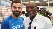 Virat Kohli Meets &lsquo;Biggest Boss&rsquo; Viv Richards Following India&rsquo;s T20 Series Victory against West Indies