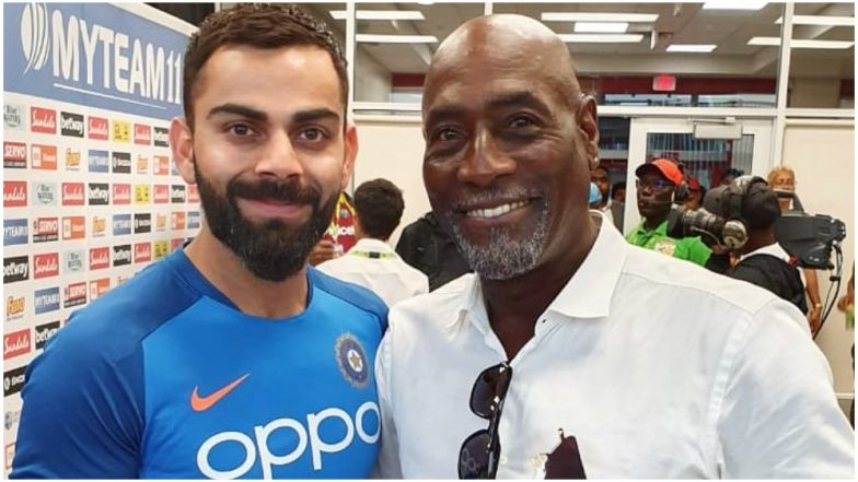 Virat Kohli Meets ‘Biggest Boss’ Viv Richards Following India’s T20 Series Victory against West Indies