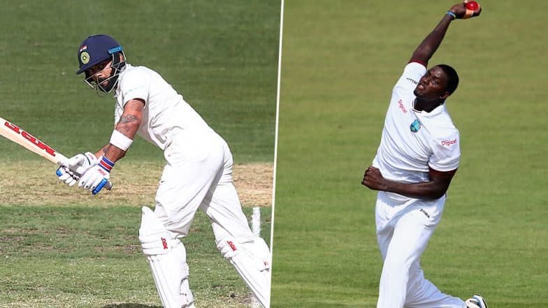 India vs West Indies, 1st Test 2019: Virat Kohli vs Jason Holder and Other Exciting Mini Battles to Watch Out For in Antigua India vs West Indies, 1st Test 2019: Virat Kohli vs Jason Holder and Other Exciting Mini Battles to Watch Out For in Antigua