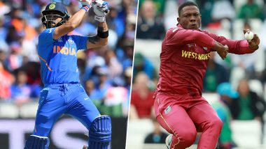 India vs West Indies 3rd T20I 2019: Virat Kohli vs Sheldon Cottrell and Other Exciting Mini Battles to Watch Out for at Guyana