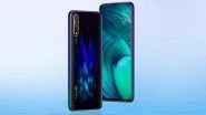Vivo S1 Smartphone Online Sale Via Flipkart, Amazon & Vivo E-Store From Today: Check Launch Offers For Independence Day 2019