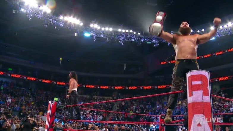 WWE Raw August 19, 2019 Results and Highlights: Seth Rollins and Braun Strowman Bag Tag Team Titles; Samoa Joe Advances Wins King of the Ring Opener (Watch Videos) WWE Raw August 19, 2019 Results and Highlights: Seth Rollins and Braun Strowman Bag Tag Team Titles; Samoa Joe Advances Wins King of the Ring Opener (Watch Videos)