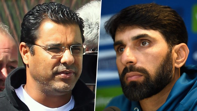 Misbah-Ul-Haq and Waqar Younis Frontrunners for the Position of Pakistan's Coach